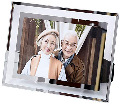 F-HOME Bilderrahmen, Kristallglas Hochzeitskleid Eingerichtet Familienporträt Kinder Fotorahmen Kreative Dekoration-A4/21×29.7cm (Größe : 15×20cm)