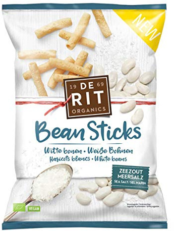 De Rit - Bean Sticks Meersalz - 75 g - 10er Pack