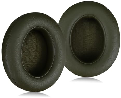 MOLGRIA Ear Pads Cushion, Replacement Protein Leather Earpads Compatible with Beats Studio 2 & 3 Wired/Wireless B0501 and B0500, Earpads Repair for Beats Studio Camo Collection (Forest Green)