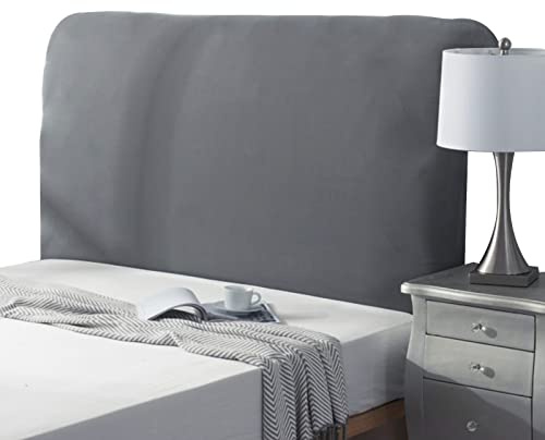 Bettkopfteil Hussen Bett Kopfteil Bezug, Weicher Strecken Stoff Bett Kopfteil Überzug Staubdicht Schutzhülle Kopfteil Schonbezug für Gepolsterte/Holz/Eisen/Leder Bett Kopf Dekoration(Lunghezza:120-140