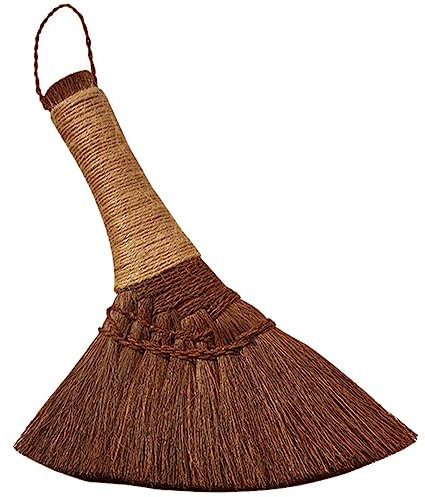 SEWOART Reinigungsbesen Kleiner Handbesen Schreibtisch-staubbesen Staubentfernungsbesen Palm-schreibtischbesen Handbesen Besen Für Haushaltsreinigung