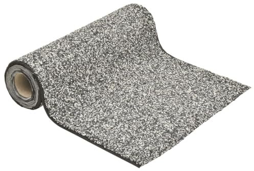 Sufrk Steinfolie Grau 100 x 40 cm, Steinoptik Folie Breite für den Teichrand, Bachlauf, Teichfolie, Sandfarbe