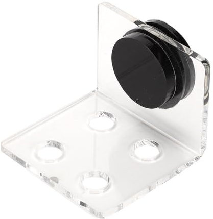 Tnfeeon Korallenfragment-Rack, Transparenter Acryl-Korallenhalter, Löcher für Aquarien, für Korallenriffe, Gebrochener Rahmen, Verbesserter Saugnapf für Haushalts-Aquarien