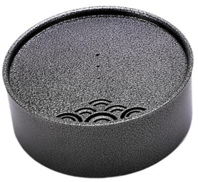 LOVIVER Plateau à thé, Support à thé, Rond, élégant, Multifonctionnel, Cadeaux pour Amateurs de thé, Plateau de Service à thé Creux Facile à Utiliser, Support, Style A