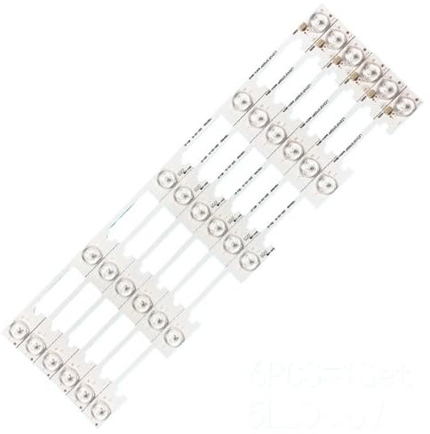 TVAAGHBCBR 6 Teile/Satz 375mm LED Hintergrundbeleuchtung 5 Lampen Streifen Kompatibel for Konka LCD TV LED42F3700NF 35018500 35018499 35018501 35018502 hohe Qualität