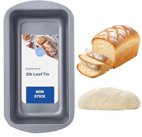 STAR SUPPLIES 2lb Rectangular Bread Loaf Oven Tin | Non-Stick Fridge & Freezer Safe