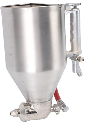 VBESTLIFE 3.5L Cement Mortel Sprayer, Stucco Betong Spray Gun Målning Verktyg Väggstruktur med 4-8 Mm Munstycken för Väggar