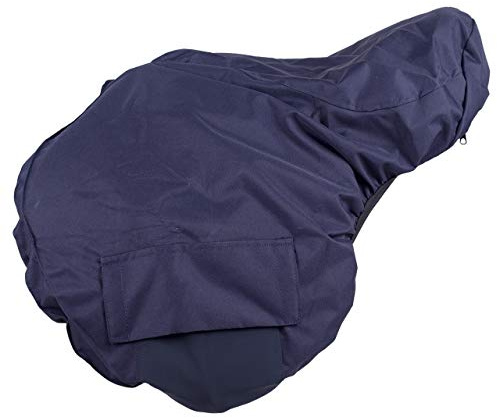ARBO-INOX - Sattelschoner - Sattelbezug -wasserdicht - fleecegefüttert - blau (Dressur, Full)