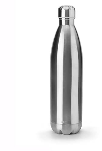 IBILI Classic termosflaska med dubbla väggar, rostfritt stål 18/10, återanvändbar, 1 000 ml