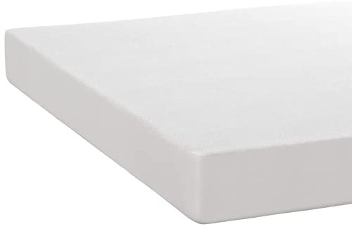 Emma Essentials Wasserdichter Matratzenschoner 90x200cm - Atmungsaktiver Matratzenbezug, Baumwolle