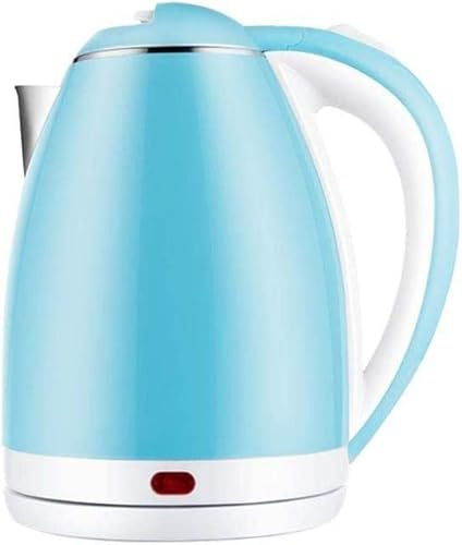 RILOOP Bouilloire électrique avec mise hors tension automatique, grande capacité, isolation 24 heures, isolation 1500 W, acier inoxydable intégré, 1,8 l, bleu