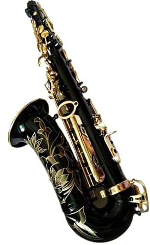Altsaxophon Schwarz Lack Gold Horn Mit Koffer Sax Mundstück Schilf Hals Musikinstrument Zubehör Anfänger saxophon