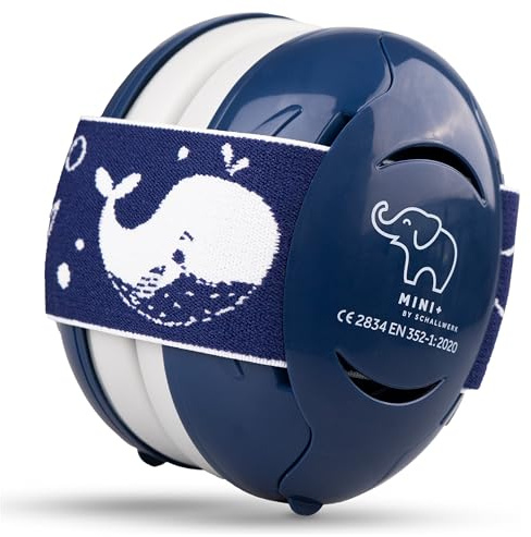 Schallwerk ® Mini+ Cuffie Antirumore Bambini - Protezione dell'udito per Bambini e Neonati - Cuffie Neonato Antirumore, Neonato, Bambino, Aereo, Rumore