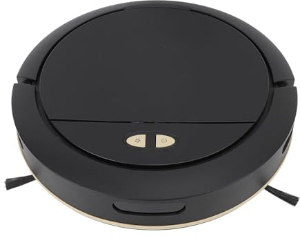 Asixxsix Robot Vacuum and Mop Combo, BT APP Control Max 3000Pa Suction 3 in 1 Mopping Robot Vacuum Cleaner 90 Mins Runtime USB Charging Wet Dry Robotic Vacuum for Hard Floors, Pet Hair