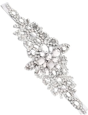 LIFKOME 1stück Braut Haarschmuck Elegantes Strass Stirnband Mit Funkelnden Rhinestones Für Hochzeiten Damen Accessoire Für Braut Und Brautjungfern