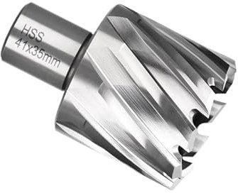 1pc 6-60mm High Speed Steel Metal Core Drill Bit Annular Cutter Hollow Drill Bit Hole Opener Metal Drilling Tools(47x35mm)