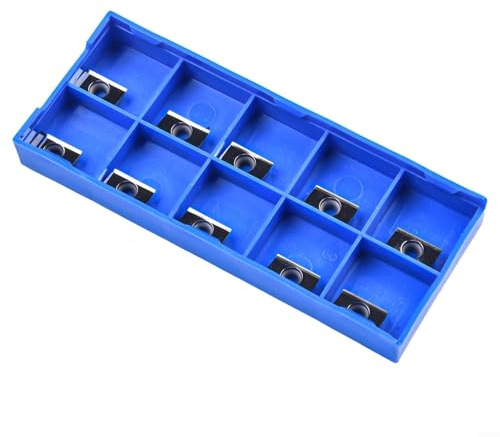 Besshepplo C Milling Carbide Inserts Ndexable Milling Insert Carbide Insert Replacement Cutter For Semi-Finishing Turning Tool Holder With Manual Inspection