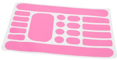 iplusmile Pegatina Protectora para Cuadro de Bicicleta Rosa Película Adhesiva Resistente Arañazos para Marco de Montaña Carretera y Protección Completa contra y Desgaste