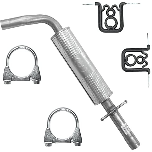POLMOstrow Auspuff für VW Golf 4 IV 1997-2006 | Mitteltopf, Motoren: 1.4 - 1.6 - 1.9 SDI | Fließheck, Kombi