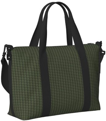 Sac à main de voyage léger et pliable avec imprimé paon frais pour femmes et hommes pour week-end, gym, vacances