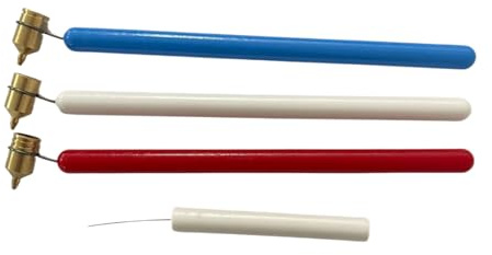 Penna per pittura a linee sottili – Materiale metallico ABS, punta di precisione, facile da pulire, versatile uso artigianale, ideale per decorare uova di Pasqua, progetti creativi