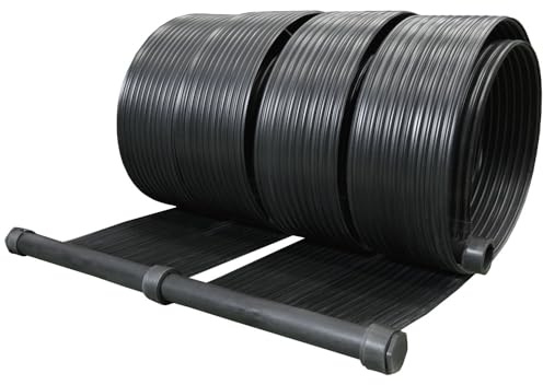 Poolpanda® Solarmatte 600 x 70 cm | Solarheizung Poolheizung Poolheizer Solarkollektor für Pool | 32 mm + 38 mm | auch für Salzwasser