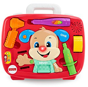 Mattel Fisher-Price FPP97 Fisher-Price Lernspaß Hündchens Arztkoffer