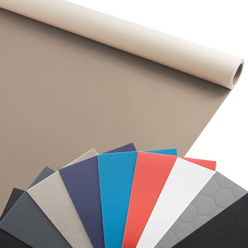 Primaflor PVC Bodenbelag - PVC Boden Meterware - Vinylboden - Schwer Entflammbar - Nicht Reflektierende Oberfläche - EXPOTOP - 2,00m x 20,00m - Uni Grau