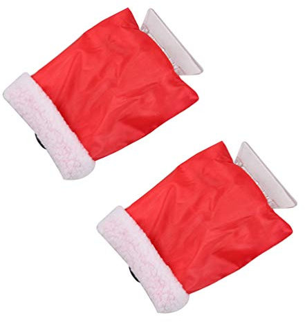 BESPORTBLE 2stücke Handschuh-schneeschaufeln Für wasserdichte Und Warme Handbekleidung Für Effektive Schneeräumung Im Winter Für Fahrzeugfenster Und Karosseriepflege