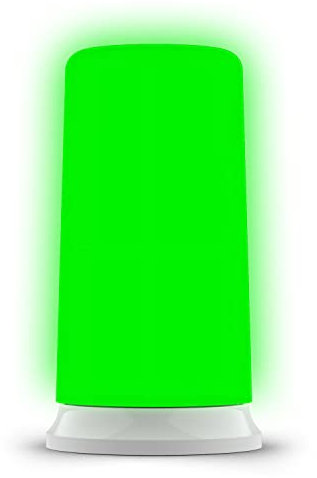 iKeener Lampada Terapia Luce Verde Bianca,Alleviare L'ansia, Emicrania,Mal Testa,Insonnia,Sensibilità Luce,LED Verdi Banda Stretta.Modalità Bianco Caldo.Sensore Controllo Touch.Luminosità Regolabile