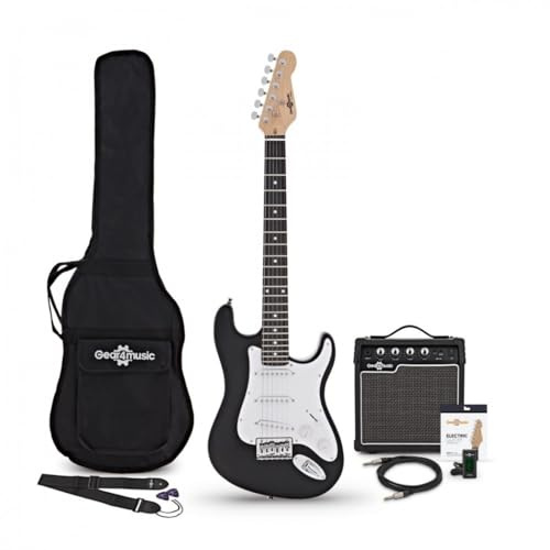 Guitarra Eléctrica Junior Tamaño 3/4 Paquete de inicio para principiantes con amplificador