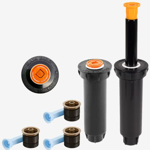 MHB-Sparset: 3 STK. Rain-Bird Versenkregner Typ 1800/1804 10 cm Aufsteiger inkl. Van 12 Düsen 2,7-3,7m