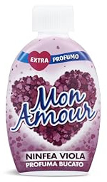 MON AMOUR - Wäscheduft Violette Seerose, duftet Wäsche und Wäsche, intensiviert und verlängert Duft und Frische, extra Duft für Wäsche und Kleidung, Duftspender 220 ml