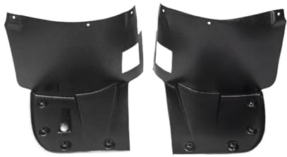 Guardabarros Delantero de Coche Compatible con BMW Serie 5 E39 M5 M 1995-2003, Revestimiento de salpicadero, embellecedor de Rueda, ABS Izquierdo y Derecho