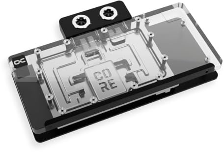 Alphacool Core RX 9070 XT Taichi GPU Water Block with Backplate