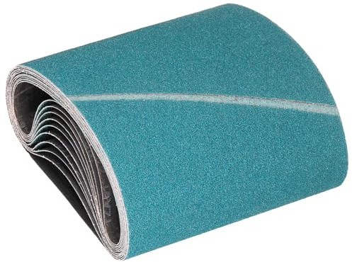 Kozelo 10 Bandas De Lijado 7-7/8 X 29-1/2 Pulgadas 36 Grit Corindón Zirconia Para Lijadora De Banda Metal Madera Trabajo En Madera Remoción De Óxido Soldadura
