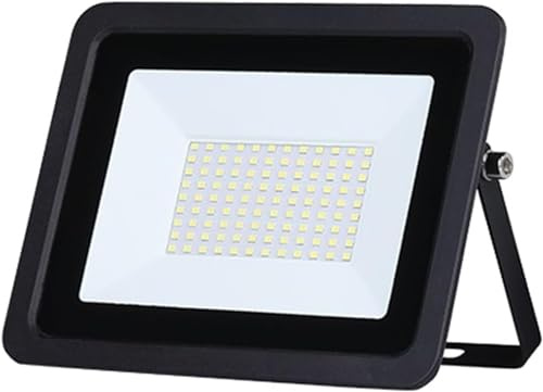 LMMIAOZ Luci di Sicurezza LED Flood Light Floodlight Illuminazione per Esterni Riflettore Faretto IP68 Impermeabile Proiettori da Parete per Patio, Giardino (Colore: Bianco Fred