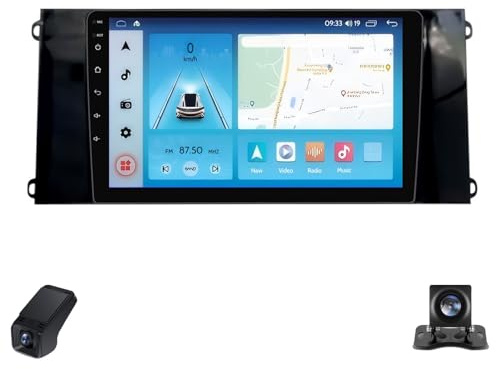 Car Radio Touchscreen for Ford Transit pro 2022 9-Inch 4-core Car Stereo Multimedia Player/Wireless CarPlay/Android Auto/Bluetooth/GPS/FM Radio/WIFI/SWC/Rear View Cam/ADAS DVR(X1)