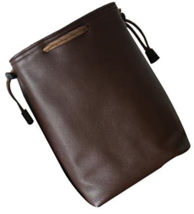 UTHCLO Borsa Protettiva per Fotocamera Media in Pelle PU Rosso Bruciato Custodia Interna Antiurto per Reflex Mirrorless Compatta e Durevole per Viaggi e Conservazione