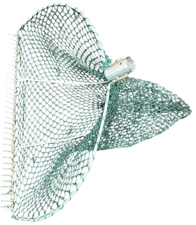 KESOTO Rastrello con Maglie, Strumento per Scavare vongole, Pratico Strumento Professionale Multiuso da Spiaggia, rastrello per per Scavare in, 60 Cm di Larghezza