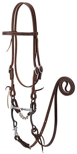 Weaver Leather Working Tack Trensenzaum mit Trense Mundgebiss