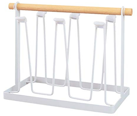 Duffire Simple Nordic Style Tazza Portabicchieri, Portaoggetti Portabottiglie (Bianco)
