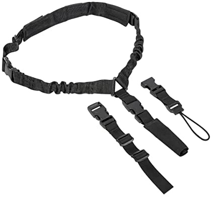 Tasmanian Tiger TT Single Multipurpose Sling Gepolsterter Single Trage-Riemen mit variablen Befestigungsoptionen für Lang-Waffen, Kameras oder Taschen