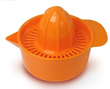 Tredoni Presse-agrumes manuel Clasic - Bol en plastique - Orange/citron/pamplemousse, multicolore