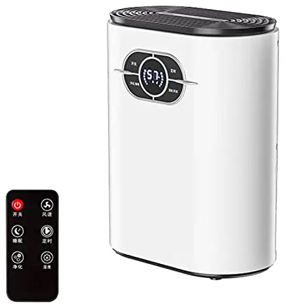 Deumidificatori per cantine e case, deumidificatori con tubi di scarico, deumidificatori silenziosi, timer 24 ore, deumidificatori per bagni, deumidificatori per ambienti (modello telecomando)