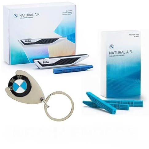 BMW Natural Air Starter-Kit Mountain View + Mountain View + Einkaufschip Geschenkset Fan Geschenkidee