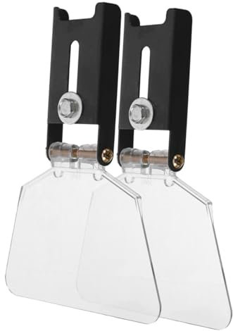 BESTonZON 1 Paar Schutzschild Für Tischschleifer Zubehör Für Schleifmaschinen Wiederverwendbarer Schleiferschutz Schleifer-augenschutz Mühlenschutzschild Winkelschleifer Plastik Schreibtisch