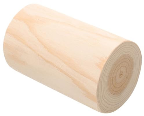 Happyyami Poteau Décoratif Naturel Support pour Bougie Rond Socle Tronc pour Jardin Et Décoration Extérieure Multifonctionnel Et Aux Intempéries
