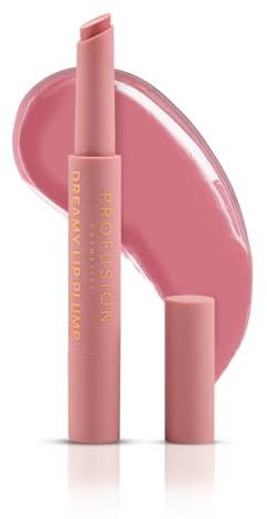 Profusion Cosmetics Dreamy Lip Plump, Moisturizing with Vitamin E in 3 Gorgeous Shades for Soft, Smooth, Non-Sticky, Glossy Finish Lips