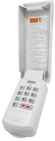 XDTKML Genie Garage Door Opener Keypad for All Genie Intellicode Overhead Door Code Jars and Dip Switch Openers Fits 1995 Model 315/390MHZ Wireless Keyless Keypad Replacement